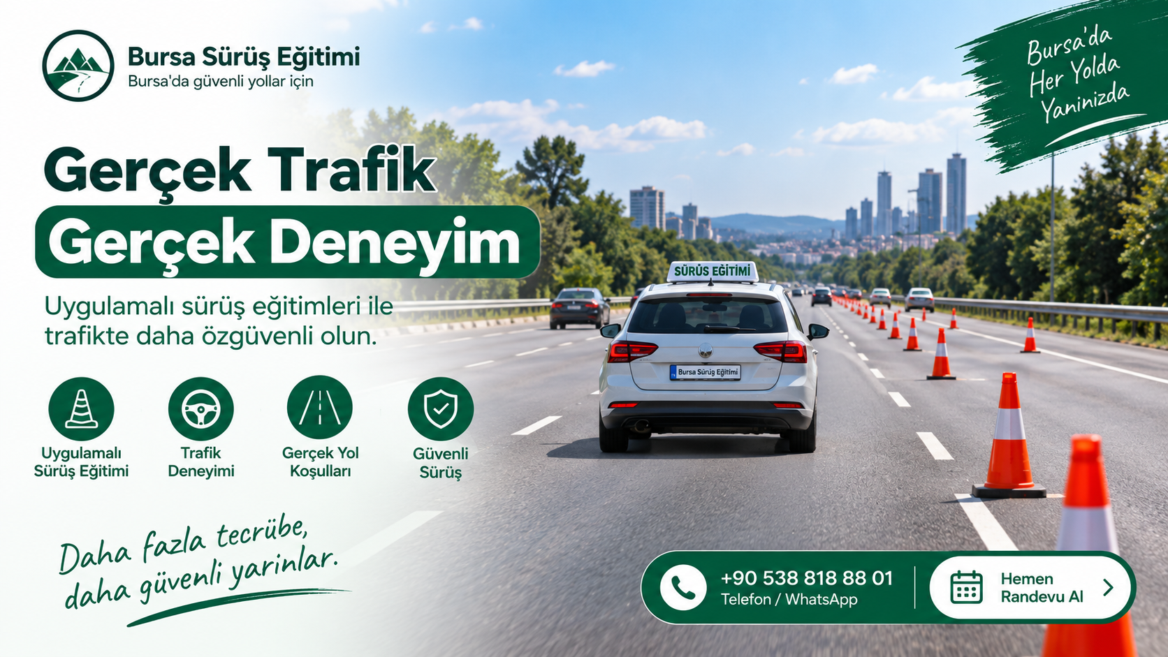 Sınav ve güvenli sürüş hazırlığı
